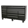 Sealey Premier™ Heavy-Duty Extra-Wide Rollcab 15 Drawer 1845mm - Black