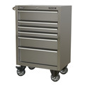 Sealey PTB67506SS Premier™ Heavy-Duty Rollcab 6 Drawer 675mm - Stainless Steel