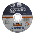 Sealey PTC/115CT50 115 x 1.6mm Cutting Disc 22mm Bore - Pack of 50