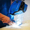 Sealey PWH2 Auto Darkening Welding Helmet Shade 9-13 - Blue