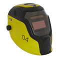 Sealey PWH4 Auto Darkening Welding Helmet Shade 9-13 - Yellow