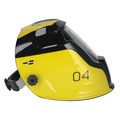 Sealey PWH4 Auto Darkening Welding Helmet Shade 9-13 - Yellow
