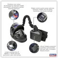 Sealey PWH618 Auto Darkening Welding Helmet with TH3 Powered Air Purifying Respirator (PAPR)