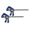 IRWIN® Quick-Grip® Micro Clamps Twin Pack 100mm (4in)