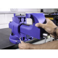 Quick Action Cast Iron Vice with Swivel Base 150mm