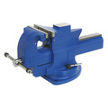 Quick Action Cast Iron Vice with Swivel Base 150mm