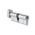Eclipse 80 mm Euro Profile Cylinder/Turn - Satin Chrome Plate - J73402