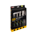 Professional Bevel Edge Chisel Set, 4 Piece