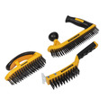 Roughneck ROU52094 Heavy-Duty Wire Brush Set, 3 Piece