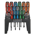 Sealey S01106 Siegen Hammer-Thru Screwdriver, Hex Key & Bit Set 44pc