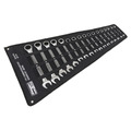 Sealey S01156 Siegen Combination Ratchet Spanner Set 17pc