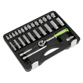 Sealey S01236 Siegen Socket Set 3/8