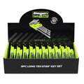 Sealey S01264 Siegen Long TRX-Star* Key Set 9pc - Display Box of 10