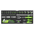 Sealey Siegen Portable Tool Chest 3 Drawer with Tool Kit 98pc