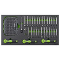 Sealey S01275 Siegen Specialised Bit Set & Folding Hex Keys with Tool Tray 170pc