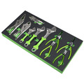Sealey S01278 Siegen Adjustable Wrench & Pliers Set with Tool Tray 10pc