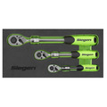 Sealey S01285 Siegen Extendable Ratchet Wrench Set 3pc