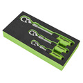 Sealey S01285 Siegen Extendable Ratchet Wrench Set 3pc