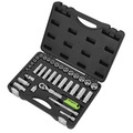 Sealey S01287 Siegen Extendable Ratchet Socket Set 3/8