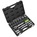 Sealey S01288 Siegen Extendable Ratchet Socket Set 1/2