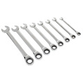 Sealey S0984 Siegen Imperial Combination Ratchet Spanner Set 8pc