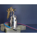 Sealey S701 Workshop Gold Series Suction Feed Spray Gun 1.8mm Set-Up