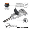 Sealey Long Anvil Straight Air Impact Wrench 1