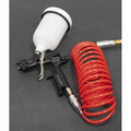 PE Coiled Air Hose with Couplings 5m x 5mm
