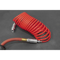 PE Coiled Air Hose with Couplings 5m x 5mm