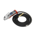 Sealey SA375 Digital Tyre Inflator with 2.7m Hose & Clip-On Connector