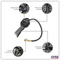 Sealey SA500 Digital Tyre Inflator with Clip on Connector & Rechargeable Digital Display