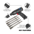Sealey SA613 Premier Medium Stroke Composite Air Hammer Kit