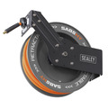 Sealey SA85HY 20m Retractable High-Visibility Hybrid Air Hose with Steel Reel 10mm ID