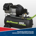 100L V-Twin Direct Drive Air Compressor 3hp