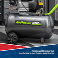 100L V-Twin Direct Drive Air Compressor 3hp