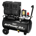 Sealey SAC2400S 24L Low Noise Oil Free Direct Drive Air Compressor 1hp