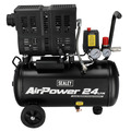 Sealey SAC2400S 24L Low Noise Oil Free Direct Drive Air Compressor 1hp