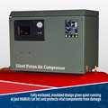 Sealey 270L Low Noise Belt Drive Air Compressor with Cast Cylinders 5.5hp 2-Stage