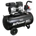 Sealey 50L Low Noise Oil Free Direct Drive Air Compressor 1hp