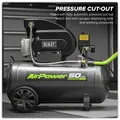 Sealey SAC5020EPK 50L Direct Drive Air Compressor 2hp with 4pc Air Accessory Kit