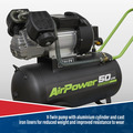 Sealey SAC5030VE 50L V-Twin Direct Drive Air Compressor 3hp
