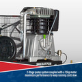 Sealey 270L Belt Drive Air Compressor with Cast Cylinders 7.5hp 2-Stage