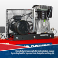Sealey 270L Belt Drive Air Compressor with Cast Cylinders 7.5hp 2-Stage