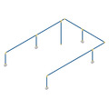 Sealey SharkBite® 36m 5-Drop Air Supply System Kit 15mm