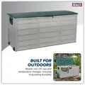 Sealey SBSC01 Outdoor Storage Box Polypropylene 460 x 1120 x 540mm