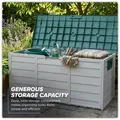 Sealey SBSC01 Outdoor Storage Box Polypropylene 460 x 1120 x 540mm
