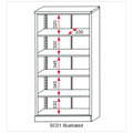 Sealey Floor Cabinet 4 Shelf 2 Door