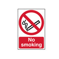 Scan SCA0550 No Smoking - PVC Sign 200 x 300mm
