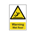 Scan SCA1107 Warning Wet Floor - PVC Sign 200 x 300mm