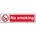 Scan SCA5050 No Smoking - PVC Sign 200 x 50mm